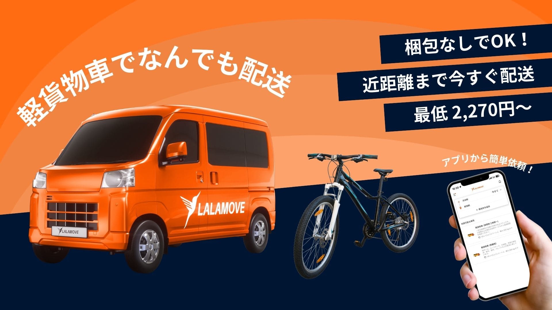 自転車の配送の送料について教えて下さい。不要になったクロス